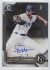 2022 Bowman Draft Chrome Draft Pick Auto Hunter Patteson #CDA-HP Auto 0zg8