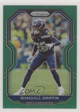 2020 Panini Prizm Green Prizm Shaquill Griffin #298 2xd
