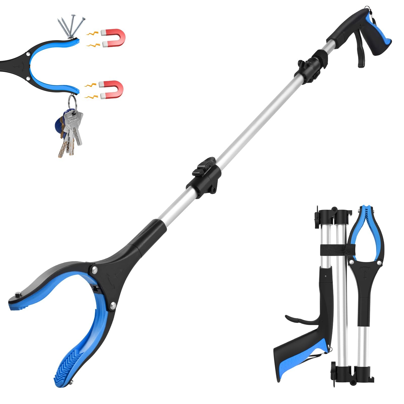 91cm/36"" Litter Pickers Grabber Stick, Helping Hand for 36 Inch