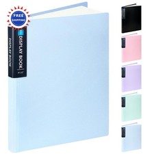 Art Portfolios 9 x12 40 Pockets Presentation Book Document Organizer Binder