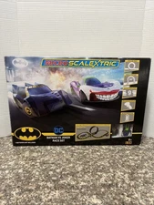 Scalextric G1155T Micro Scalextric Batman vs Joker 1/64 Set (Battery) Complete