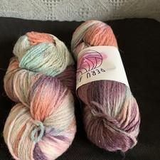 alpaca wool blend yarn hank 2 100g  P015 