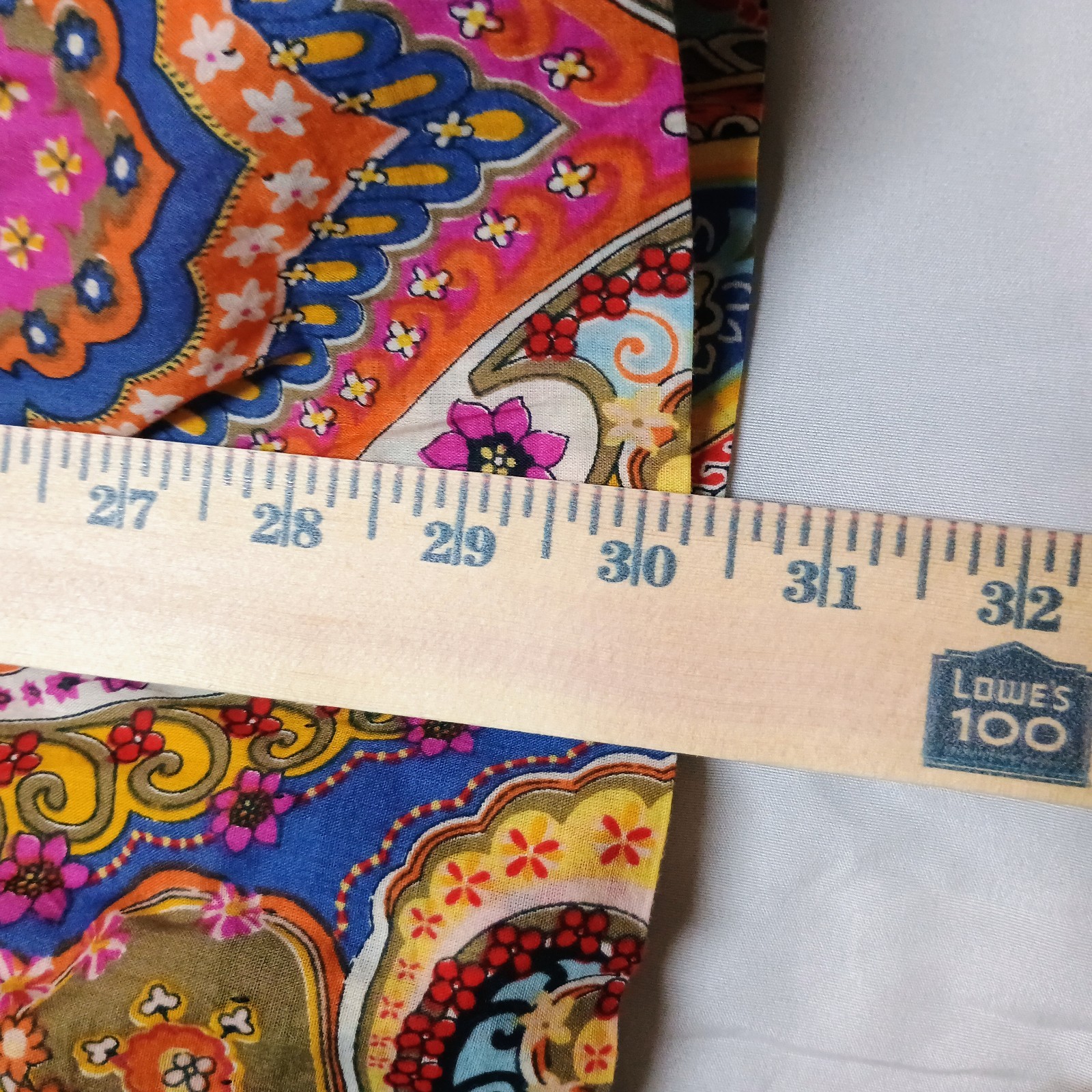 New Direction Rainbow Paisley Patchwork Cotton A … - image 8