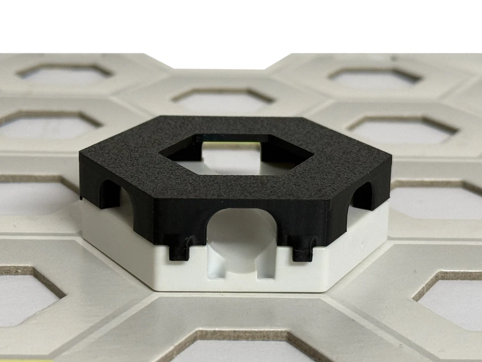 ZWEIRAD-STORE Höhenstein Aufsatz kompatibel mit Gravitrax Kurvensteine - Erweiterung; 3D-Druck