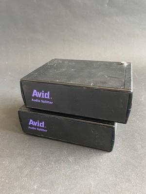 Avid Audio Splitter - Used. Please Refer To Pictures. Not Tested