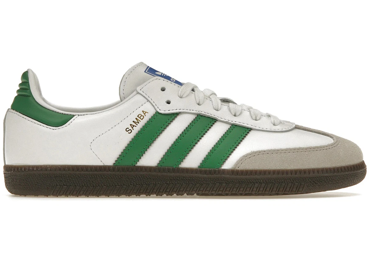 adidas Samba OG White Green for Sale - Authenticity Guaranteed - eBay