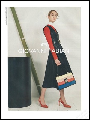 High Heels G. Fabiani Magazine Print Ad Women Fashion Long Legs shoes  2017-1pg