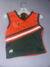 Colosseum UM Toddler Cheerleader Top Polyester University Of Miami The U