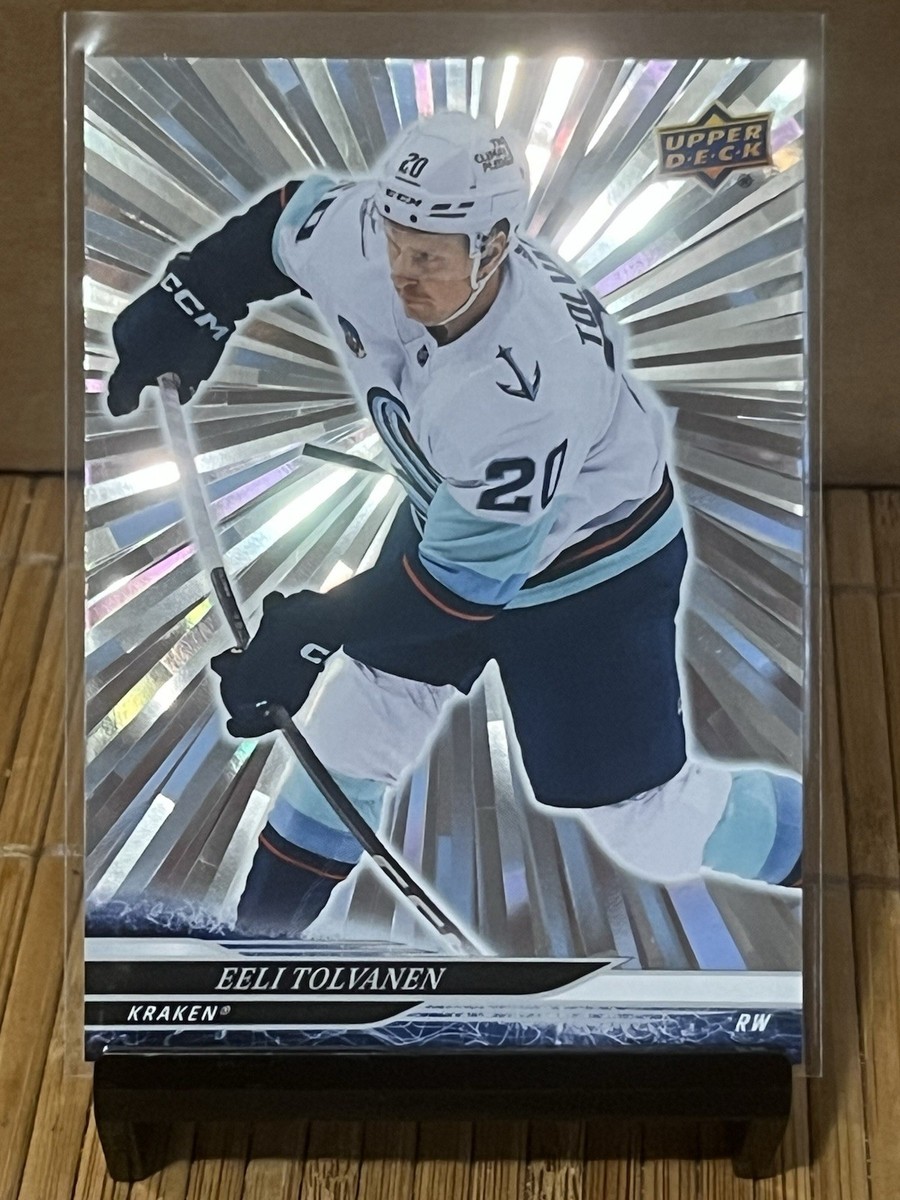 2024-25 Upper Deck Series Eeli Tolvanen Silver Outburst Card