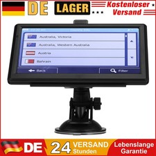 7 Zoll GPS Navi Navigation Auto LKW PKW Navigationsgerät 8G + 256MB EU Karten