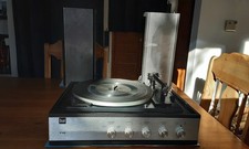 DUAL P 43  12010 Kofferschallplattenspieler  mit 2 trennbaren Lautsprecherboxen