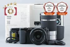 SONY ? NEX-3N Black 16.1 MP 16-50 55-210 Lenses w/ Box [Japanese Language Only]