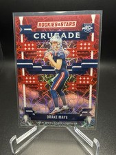 2024 Panini Rookies & Stars Drake Maye #C-DME - Crusade Lazer Longevity (RC)