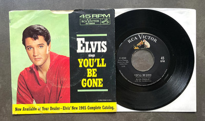 7'' Elvis Presley - You'll Be Gone / Do The Clam - US RCA w/ Pic