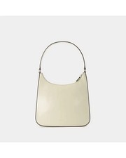 NEW STAUD ALEC BAG CREAM CONTRAST SHOULDER PU...