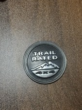Jeep Trail Rated 4x4 Grand Cherokee Liberty Commander Compass Emblem Logo A27143
