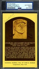 Gabby Hartnett Cards and Autographed Memorabilia Guide 7