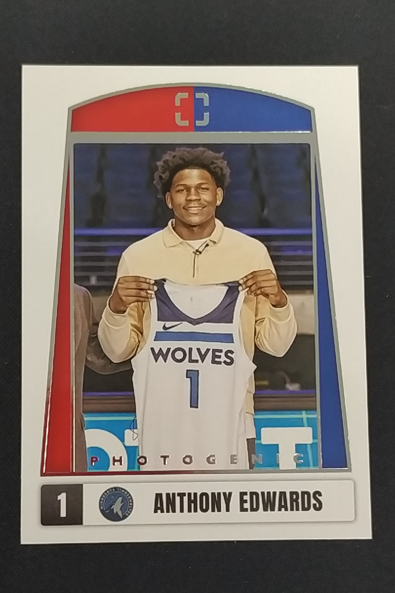 2021-22 Panini PhotoGenic Anthony Edwards First Night #2