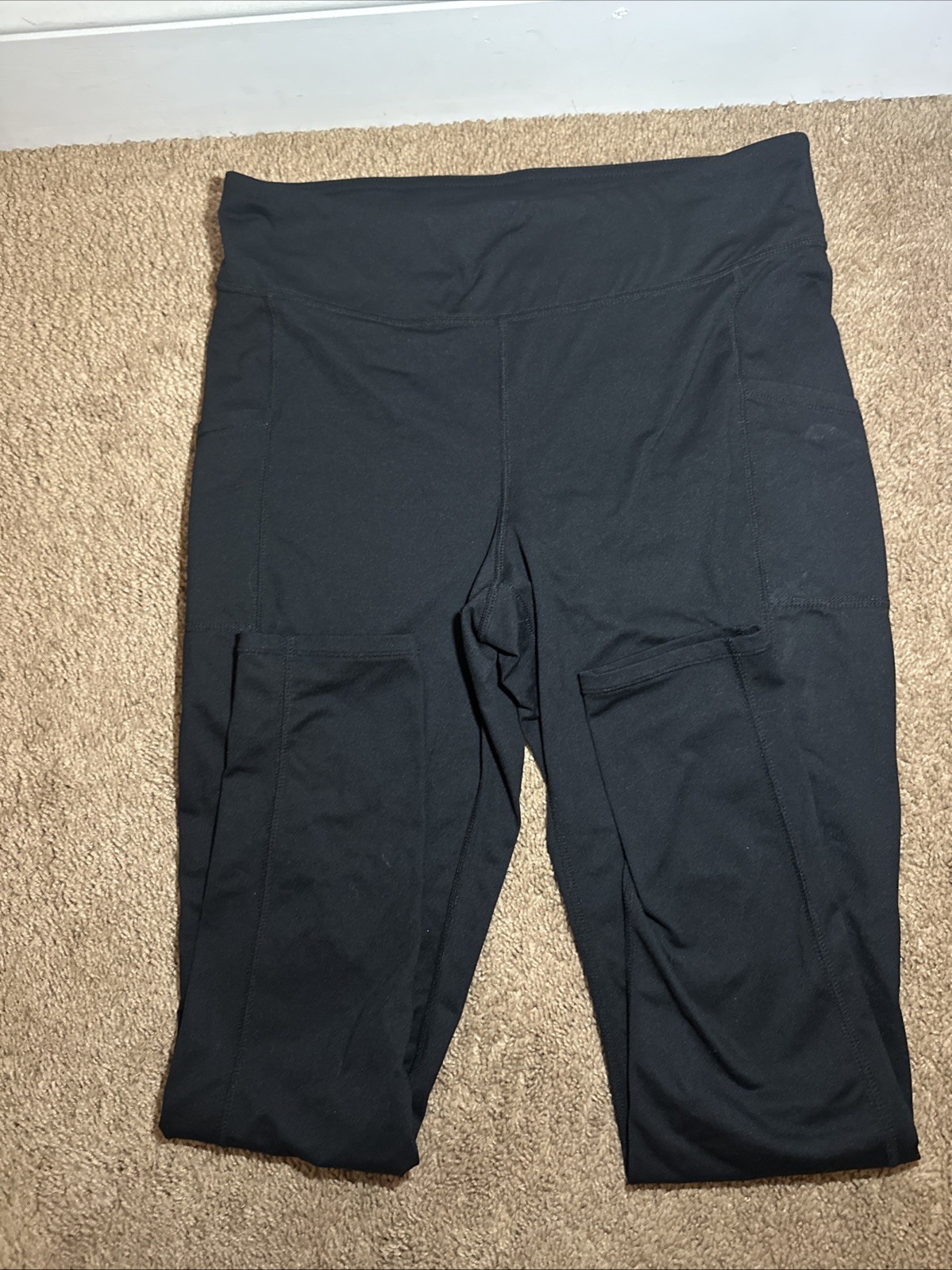 j. jill fit and about leggings womens black size medium