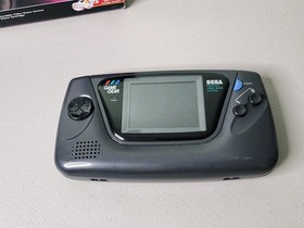 Sega Game Gear Console w/ Box + PowerBack w/ Box - *READ FOR PARTS OR REPAIR*