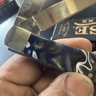 Case XX 2025 10254 Blue Crackle Smooth Kirinite Folding Pocket Knife — photo 7
