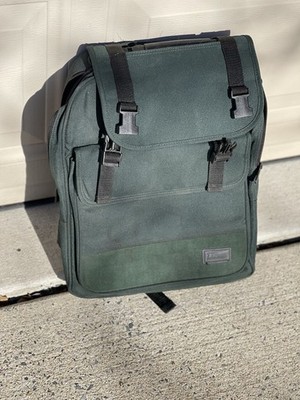 Targus Green Utility Backpack Laptop Hiking Travel Bag Adjustable Straps