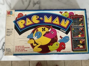 vintage pac man board game,1980. No Dice/lable Sheet