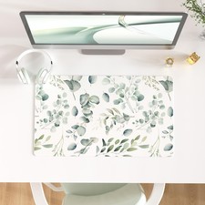 Large Mouse Pad, PU Leather Waterproof Desk Mat, Computer Gaming Mouse Pad, X...