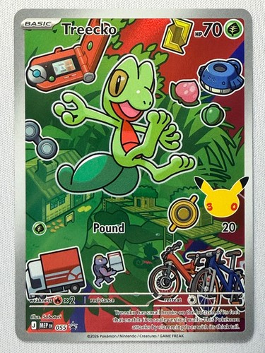 Treecko 055 Black Star Promo First Partner Collection 2026 Pokemon Holo NM