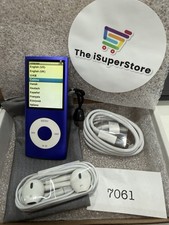 Apple iPod nano 4th Gen A1285 Purple- NEW BATTERY 8 GB  1 Year CPS Warranty 