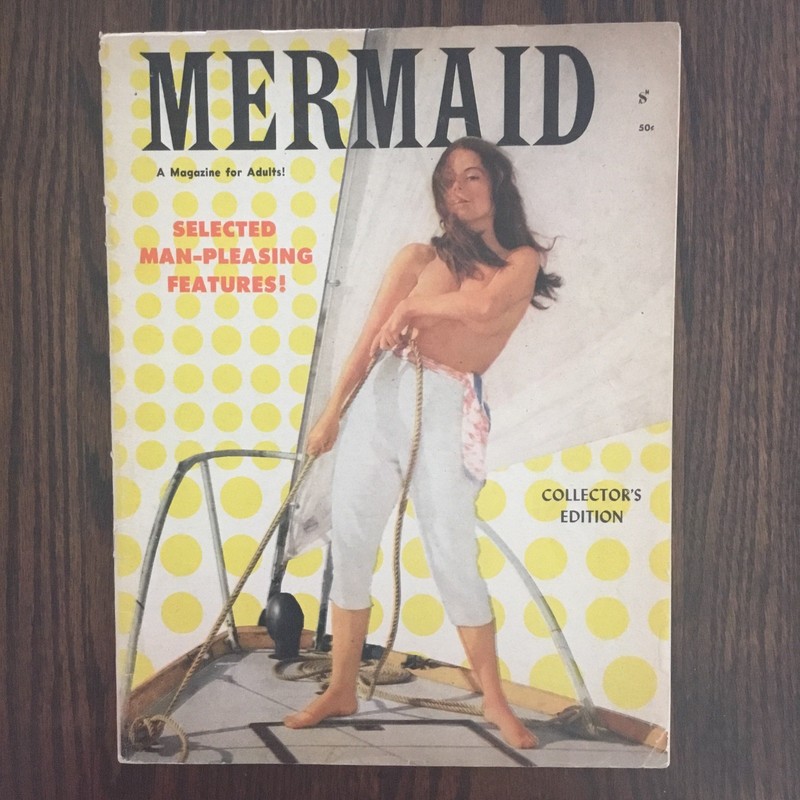 MERMAID Magazine 1958 Vol.1 No.1 Vintage Pin-Ups Collectors Edition-66 page