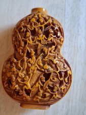 Alte Chinesische  Snuff Bottle  Schnupftabakflasche  Stein ? China