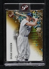 2022 Topps Pristine Gold Pristine Pulsar Refractor /50 Duke Snider #131 HOF
