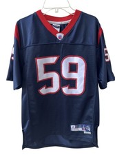 Houston Texans Reebok Demeco Ryans Blue Unisex Jersey Size Youth Large 14-16