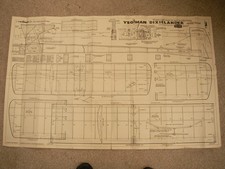 Yeoman Kit Planes de Dixielander un modelo de duración de concurso vintage de 52" envergadura