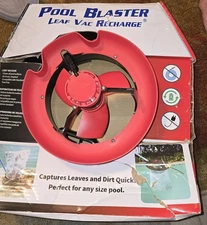 Pool Blaster Leaf Vac Recharge - Rechargeable Pool Leaf Vacuum & Skimmer