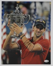 Novak Djokovic JSA Autograph Signed 11 x 14 Tennis Star