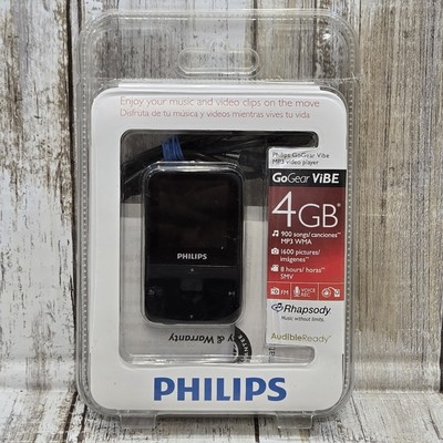 Philips GoGear Vibe 4GB MP3 Music Player Black - Battery Dies After 3 Songs
