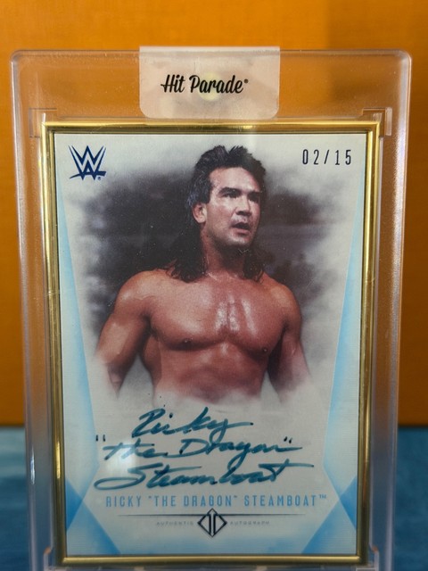 2019 Topps Transcendent Collection WWE Ricky The Dragon Steamboat Autograph /15