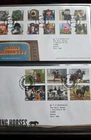 GB 2014 FIRST DAY COVER COLLECTION IN ALBUM.