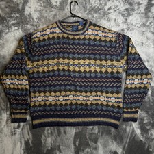 American Eagle Outfitters Limited Edition Multi Color Wool Silk Pullover Size XL