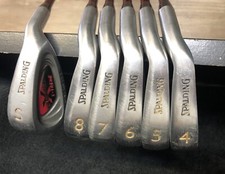Spalding Executive X-treme Oversize Iron Set 4-8, SW Graphite Shaft Senior Flex