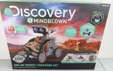 Discovery Kids Mindblown STEM 12-in-1 Solar Robot Creation 190 Piece Kit New