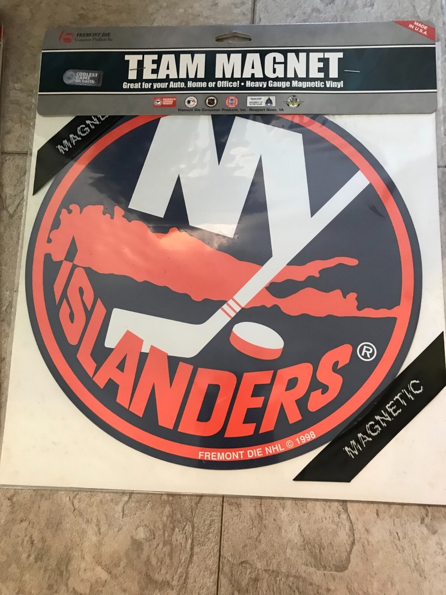 NHL New York Islanders Team Magnet - Approx 11” Round Vinyl - Auto