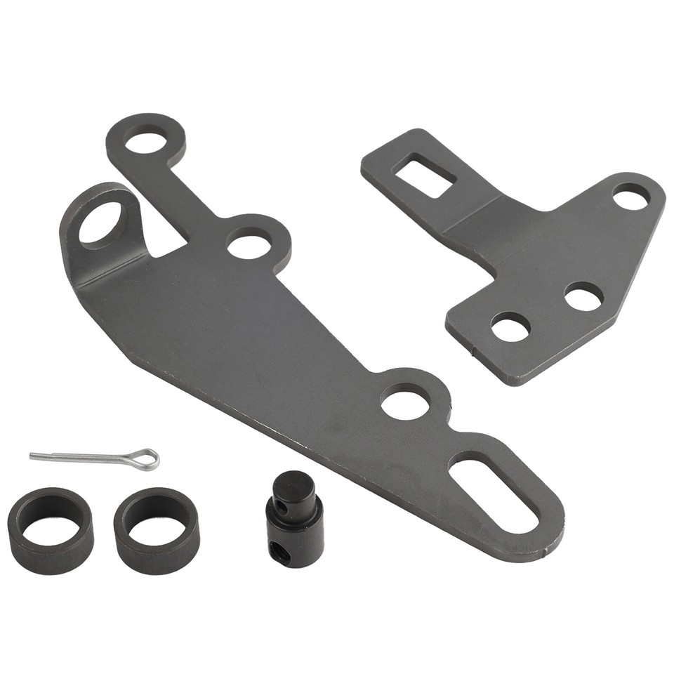B&M 35498 Cable Bracket & Shift Lever Kit - GM