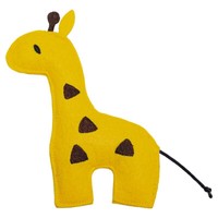Beeztees Katzenspielzeug Dschungel Cody Giraffe Gelb 17X14Cm Mit Katzenminze