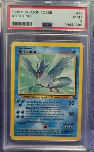 Articuno (Unlimited) graded PSA 9 for sale on eBay