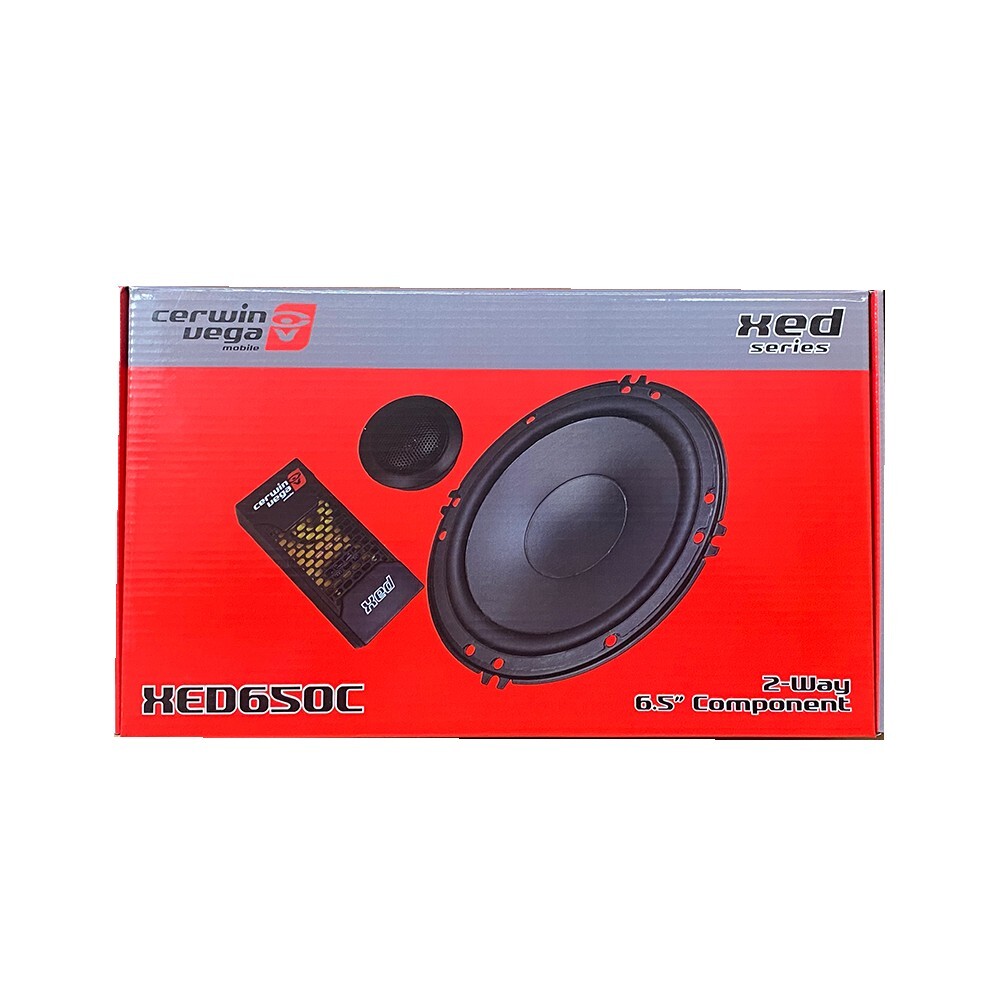 65-дюймовая компонентная акустическая система Cerwin-Vega XED650C для переднейзадней двери автомобилягрузовика