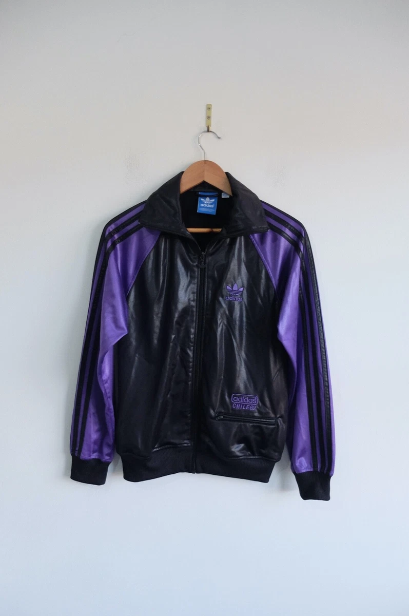 Purple and black adidas jacket online
