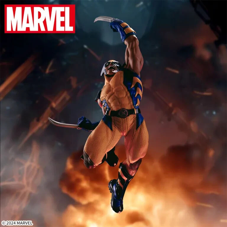 SEGA MARVEL COMICS Deadpool & Wolverine Figure Luminasta New SEGA MARVEL COMICS Deadpool & Wolverine Figure Luminasta New